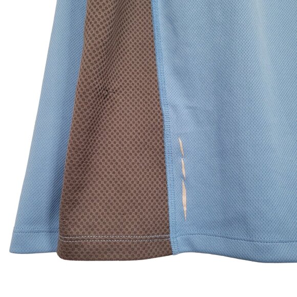 LL Bean Mens XXL Jacket Top Ridge Runner 1/4 Zip Pullover 2 Tone Slightly Fitted - Picture 8 of 8